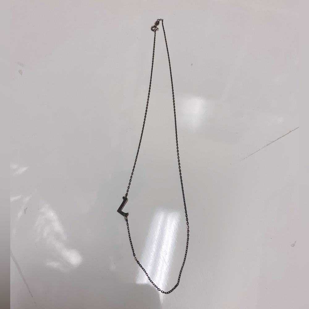 L Initial Necklace